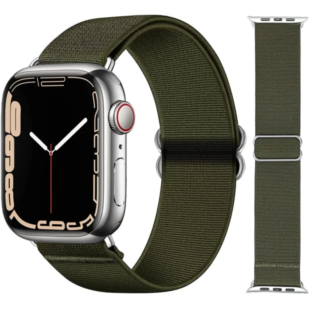 Stretchy Nylon Bands Compatible with Apple IWatch 38mm 40mm 41mm set of 3